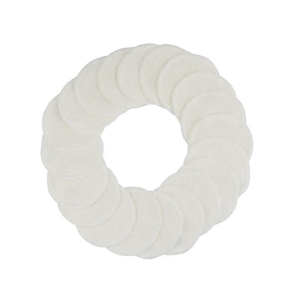 Reusable Organic Bamboo Makeup Remover Pads - 12 Pack