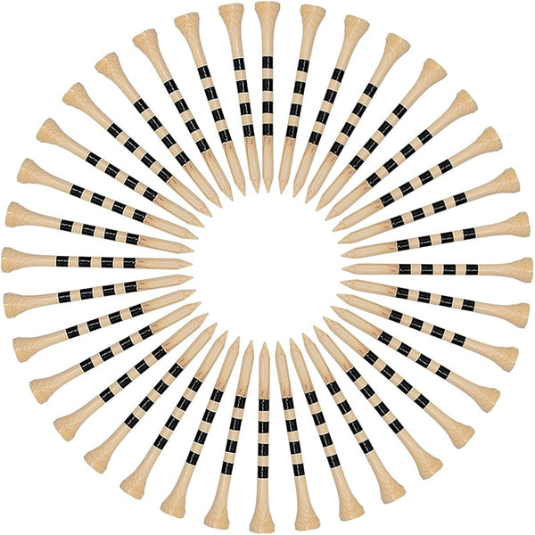 Bamboo Golf Tees - 100 pack