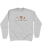 Cute Ghosts Halloween Sweatshirt