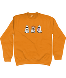 Cute Ghosts Halloween Sweatshirt