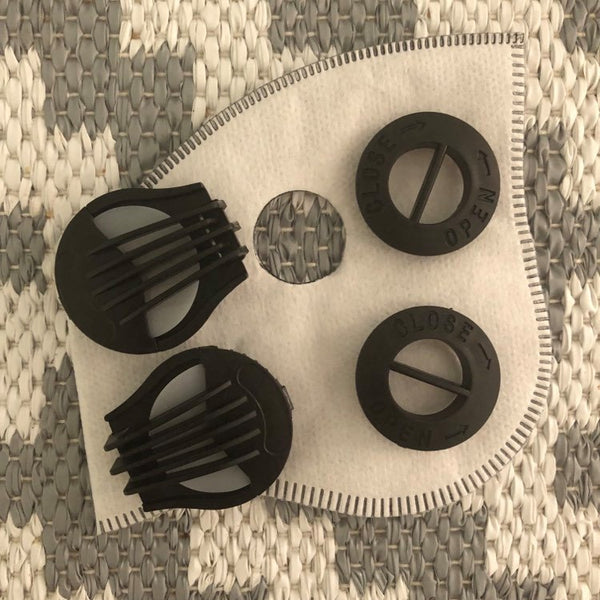 Replacement Filter Locks For Our Reusable Face Mask (Pack of 2)