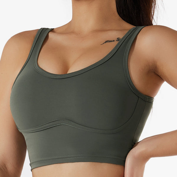 Shaper Wireless Push Up Sports Bra - Made To Order Clothing