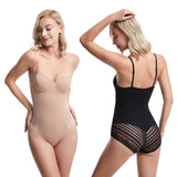 Seamless Shaper Bodysuit with Lace - Made To Order Lingerie