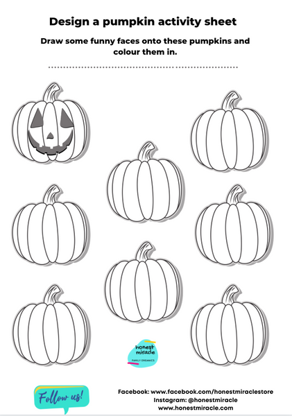 Pumpkin Activity Sheet