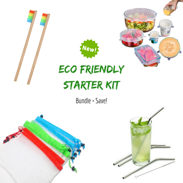 Eco Friendly Starter Kit (Bundle + Save Over 33%)